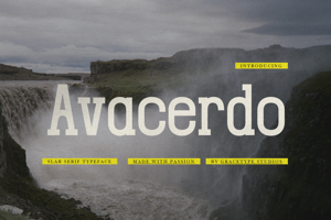 Related font Avacerdo