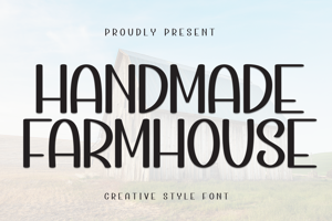 Related font Handmade Farmhouse