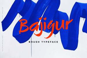 Bajigur  Font