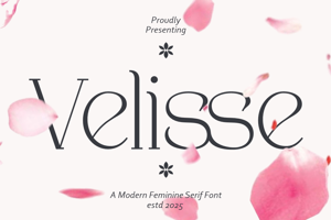 Related font Velisse
