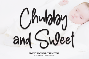 Related font Chubby And Sweet
