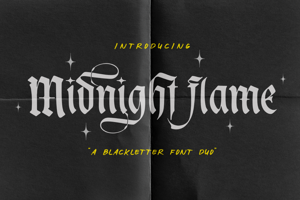Midnight Flame Gothic