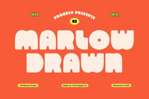 Related font CS Marlow Drawn