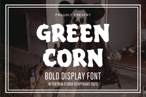 Related font Green Corn