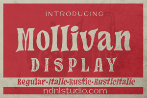 Related font Mollivan