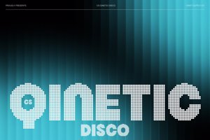Related font CS Qinetic Disco