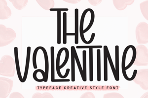 Related font The Valentine
