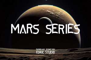 Related font Mars Series