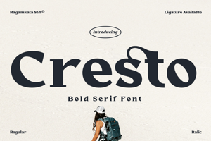 Related font Cresto
