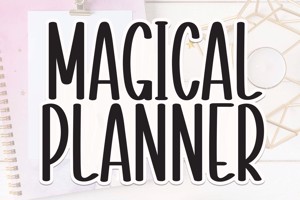 Related font Magical Planner
