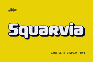 Related font Squarvia