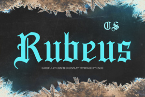 Related font CS Rubeus