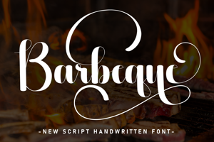 Related font Barbeque