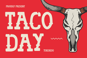 Related font TACODAY