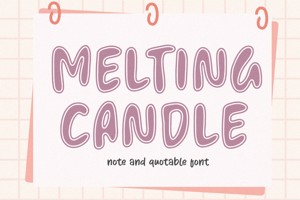 Melting Candle