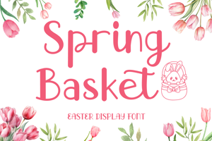 Related font Spring Basket