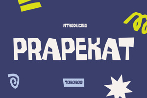 Related font PRAPEKAT