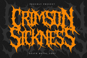 Related font Crimson Sickness