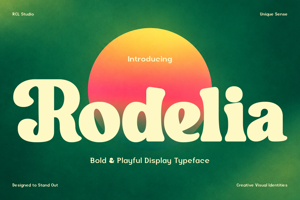 Related font Rodelia