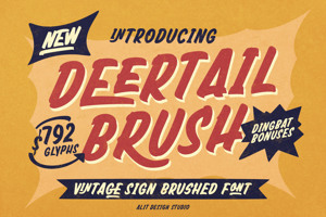 Deertail Brush