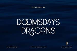 Related font Doomsdays Dragons Elegant Business