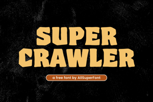 Related font Super Crawler