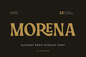 Related font Morena