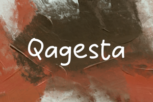 Related font Qagesta