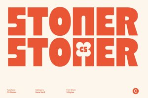 Related font CS Stoner
