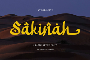 Related font Sakinah