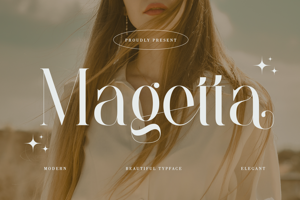 Related font Magetta