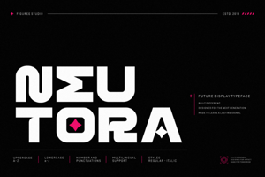 Related font Neutora