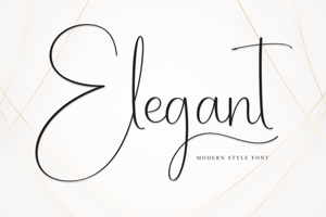 Related font Elegant