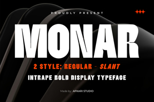 Related font Monar