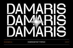 Related font Damaris