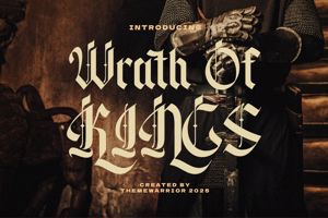 Related font Wrath of Kings