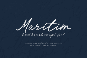 Related font Maritim