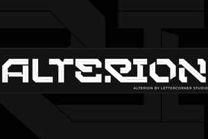 Related font Alterion