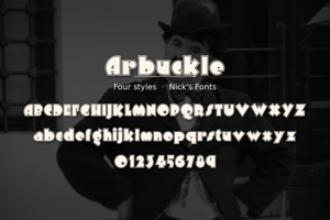 Related font Arbuckle