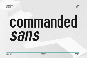 Commanded Sans