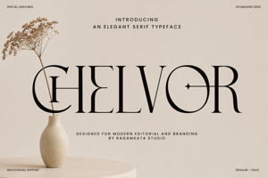 Related font Chelvor