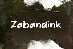Related font z Zabandink