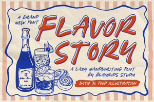 Related font Flavor Story