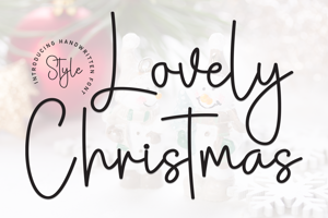 Related font Lovely Christmas
