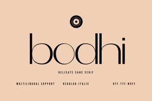 Related font bodhi