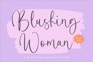 Blushing Woman