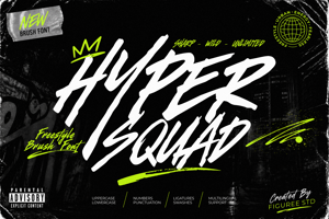 Related font Hyper Squad