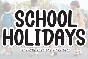 Related font School Holidays