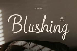 Related font CS Blushing