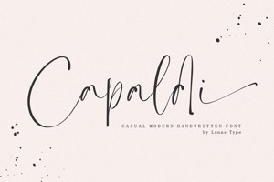 Capaldi Font
